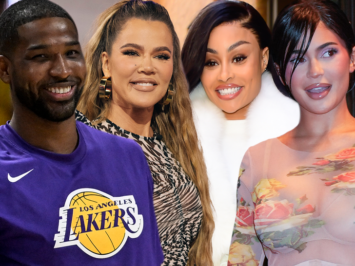 tristan thompson, khloe kardashian, blac chyna, kylie jenner