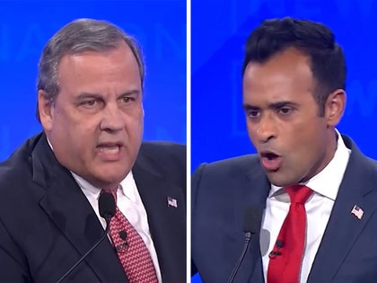 Vivek Ramaswamy, Chris Christie