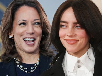 kamala harris billie eilish