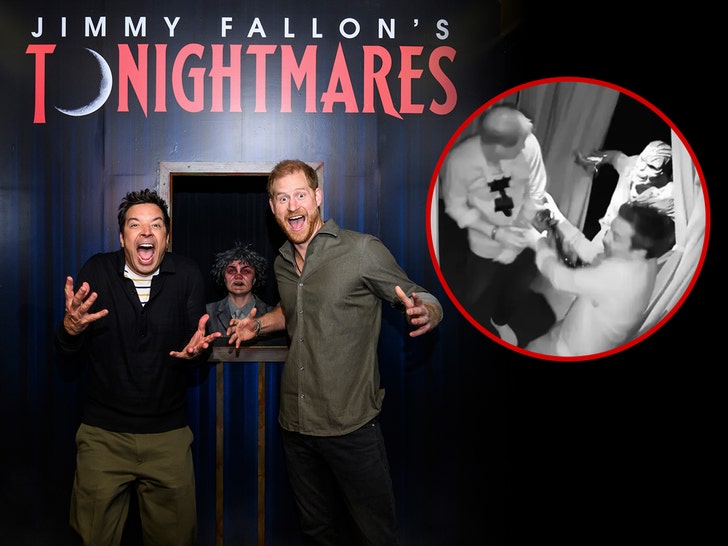 prince harry fallon and haunted house getty tonight show 1