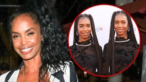 kim porter and daughters getty 1