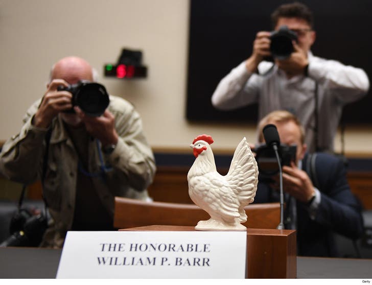 Rep Steve Cohen Mocks A G Barr with Bucket of :: 0502-william-barr-chicken-house-hearing-getty-4