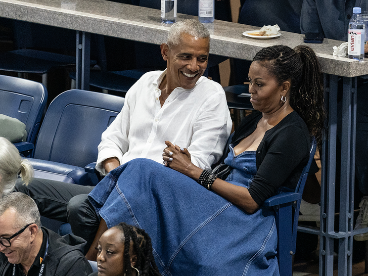 obamas watching Gauff