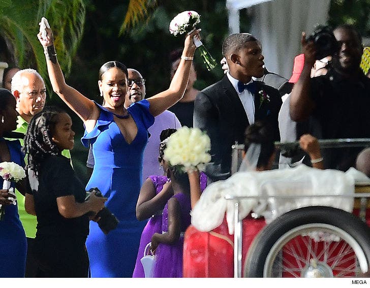 Rihanna Looked Stunning at Her Best Friend's Wedding in Barbados :: 0820-rihanna-mega-3