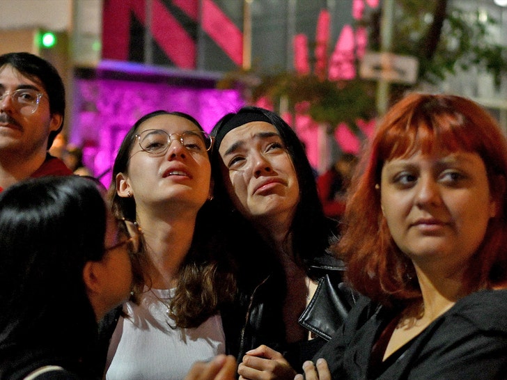 Scene Outside Liam Payne's Hotel In Buenos Aires