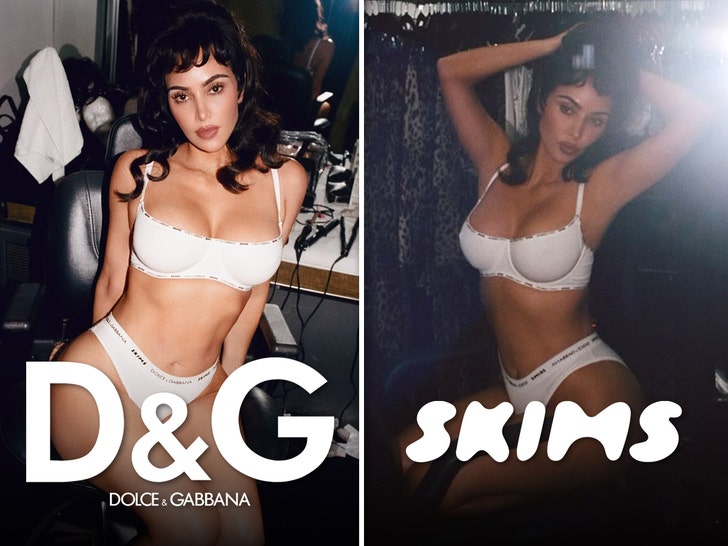 kim kardashian skims and dolce insta 1