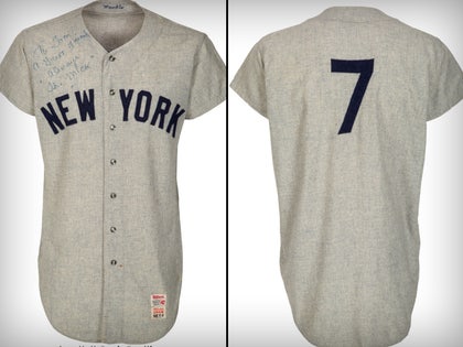 mickey mantle jersey