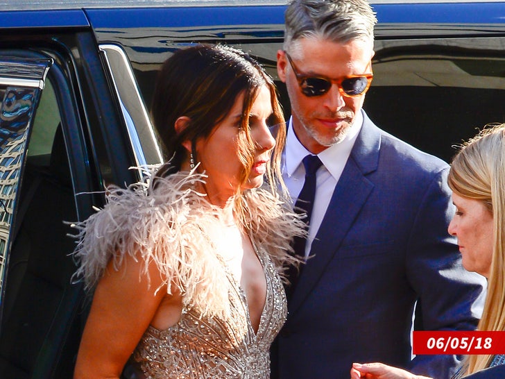 Sandra Bullock and Bryan Randall