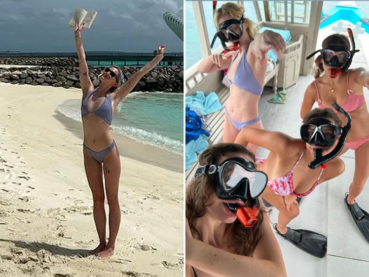 Sophie Turner's Girls' Trip To The Maldives