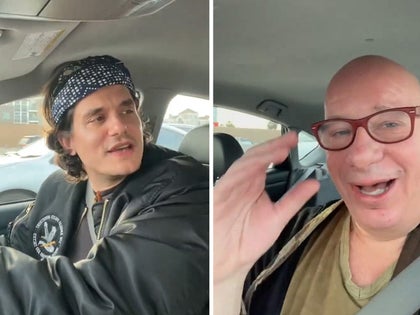 John Mayer And Jeff Ross Pick Up Bob Saget's Car From Airport