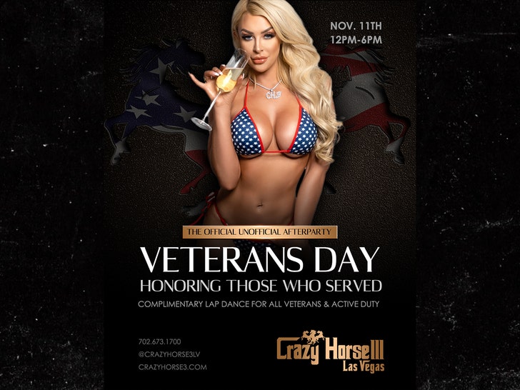 Crazy Horse 3 Veterans Day Promo 1