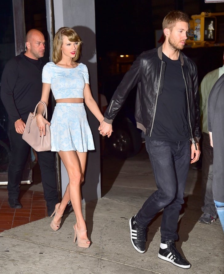 Calvin Harris and Taylor Swift -- Before the Split