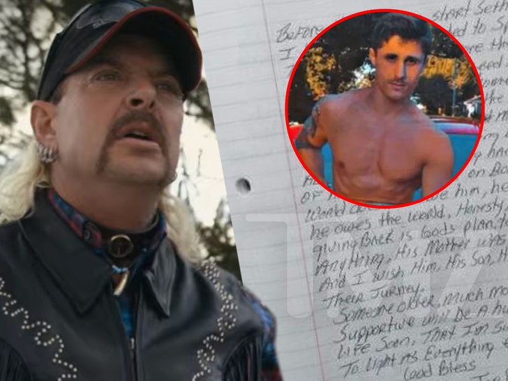 joe exotic letter tmz netflix 2