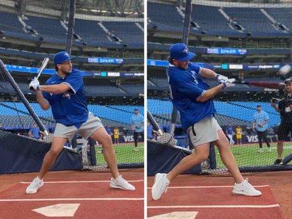 Josh Allen Hits Monster Home Runs At Blue Jays Batting Practice