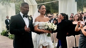 jamie foxx carinne foxx  wedding