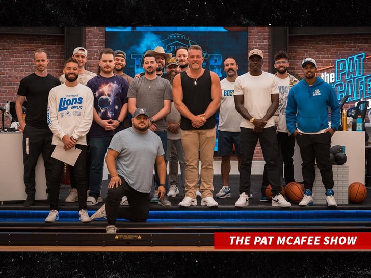 The Pat McAfee Show cast