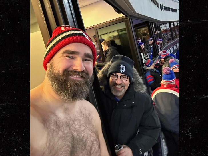 jason kelce shirtless