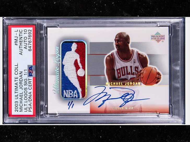 michael jordan card