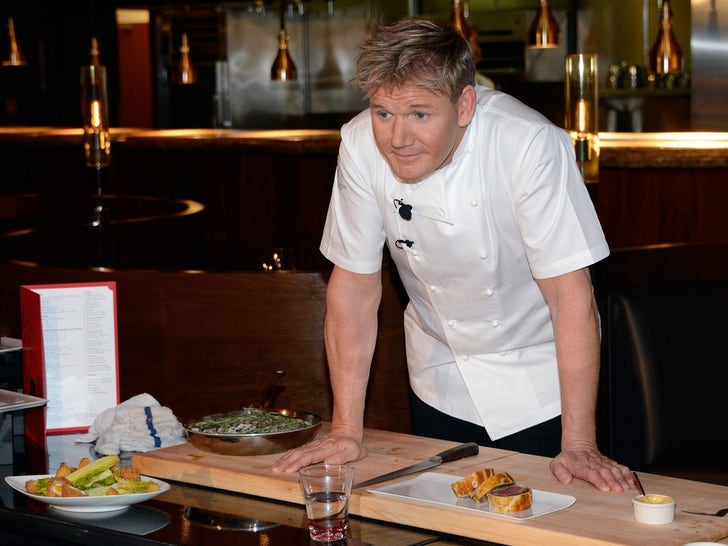 Gordon Ramsay Hard At Work