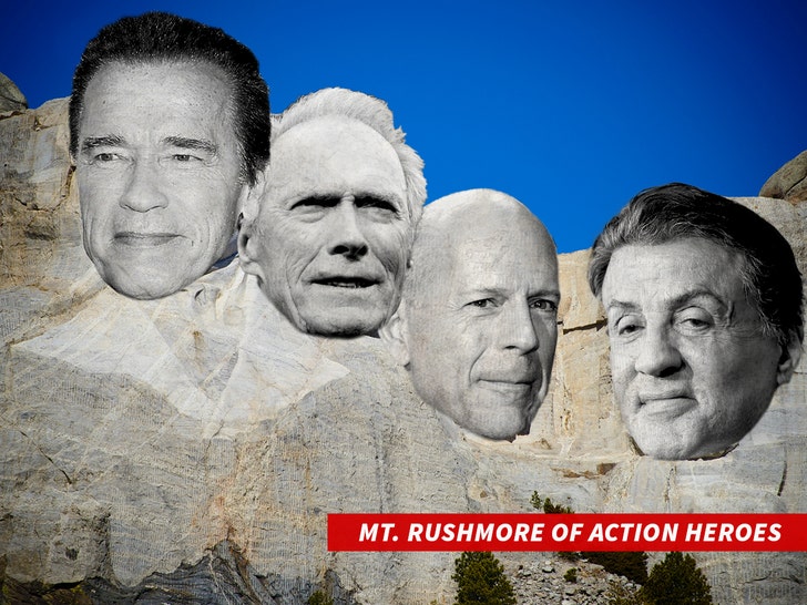 mt rushmore action stars