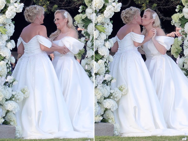 092924 rebel wilson wedding backgrid side by side