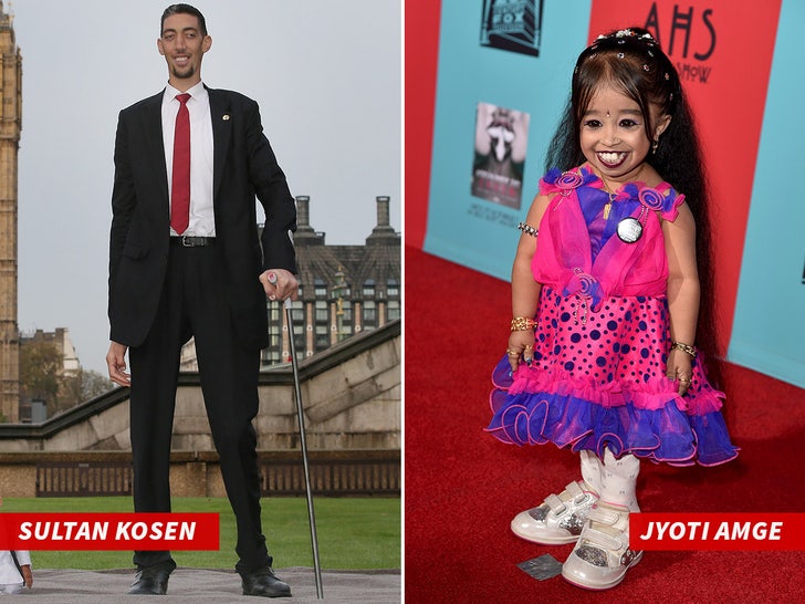 Jyoti Amge sultan kosen side by side