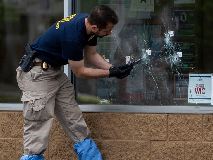 Mass Shooting In Buffalo -- Police On The Scene