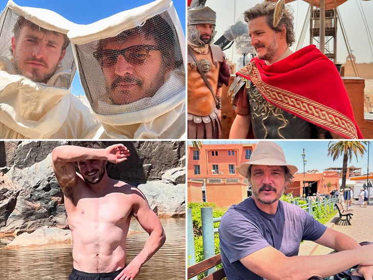 'Gladiator 2' Behind The Scenes With Pedro Pascal and Paul Mescal