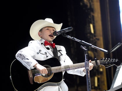 Viral internet sensation Mason Ramsey aka The Walmart Yodeling Boy performs onstage with Florida Georgia Line during 2018 Stagecoach California's Country Music Festival at the Empire Polo Field on April 27, 2018 in Indio, California.