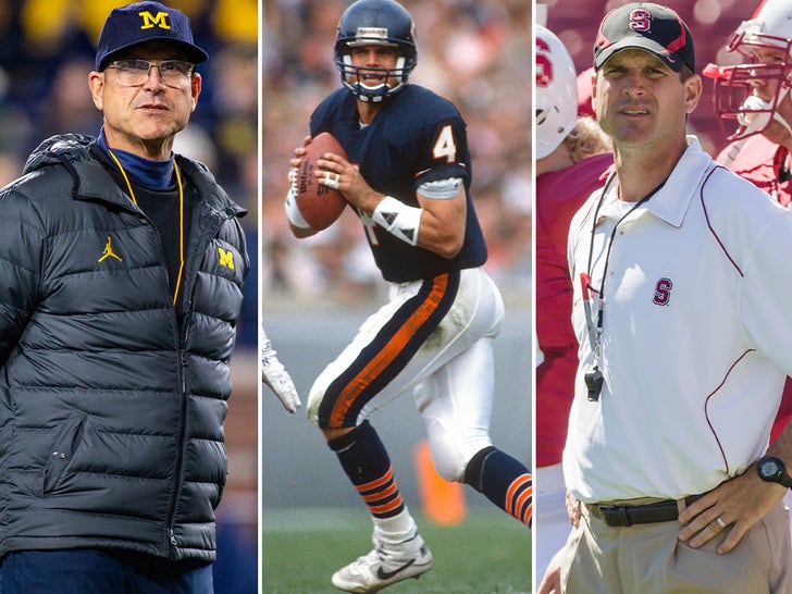 Jim Harbaugh Through The Years