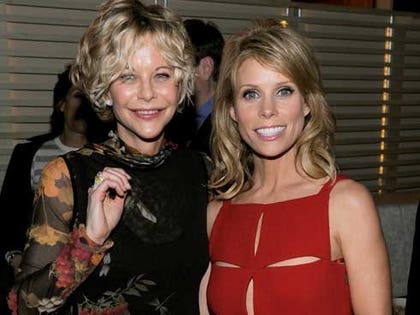 Meg Ryan and Cheryl Hines