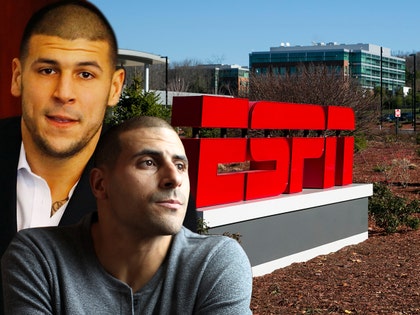 aaron hernandez and brother dennis espn bristol getty alamy 1