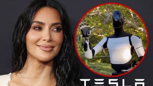 kim kardashian tesla robot