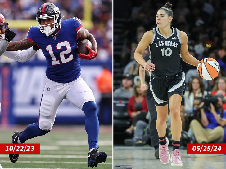 darren waller kelsey plum side by side date swipe