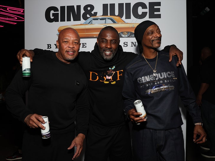 dr dre idris elba snoop dogg gin and juice uk launc