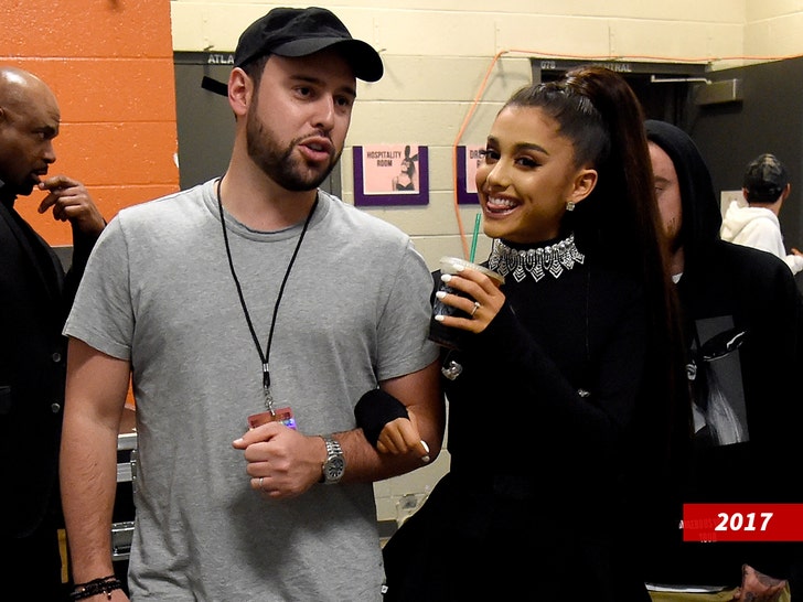 scooter braun ariana grande