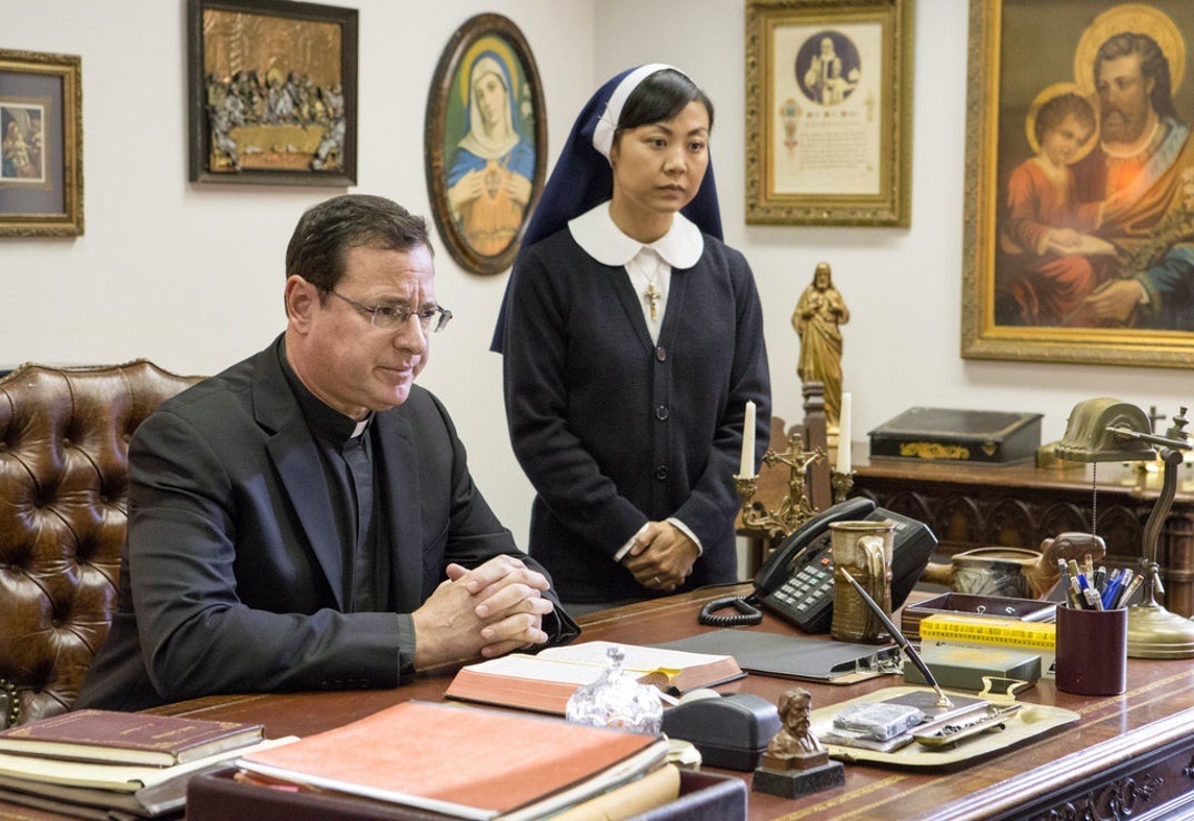 2018: Bob Saget continues to surprise viewers with roles when he plays Father D'Amico on the Showtime program 'Shameless.'