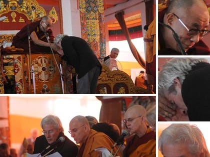 Richard Gere and Dalai Lama