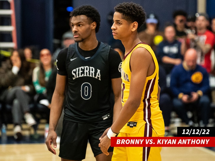 bronny vs kiyan anthony