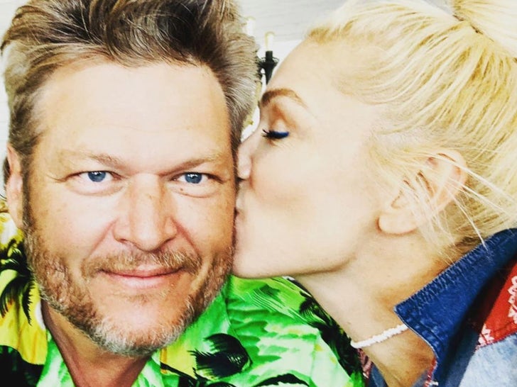 Gwen Stefani and Blake Shelton -- The Happy Couple