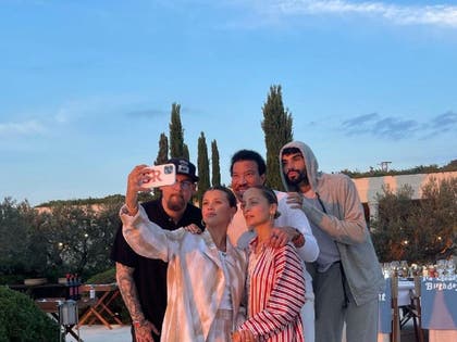 Sofia Richie, Nicole Richie, Joel Madden, Lionel Richie and Miles Richie