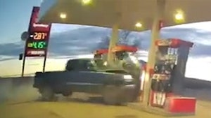 Gas Pump Car Crash