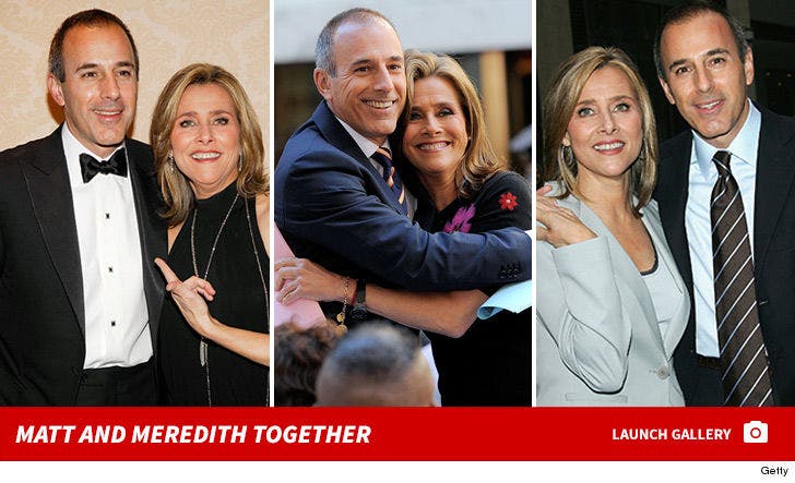 Meredith Vieira and Matt Lauer Together