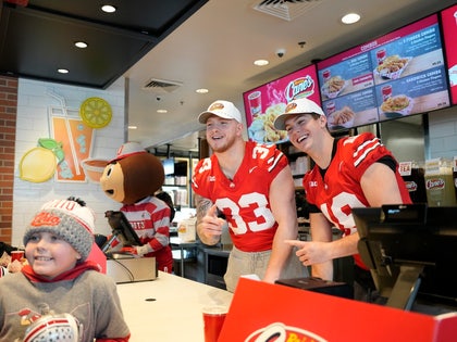 Jaack Sawyer And Will Howard At Raising Cane's Photos 1