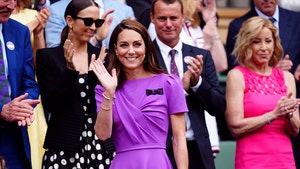 The Princess of Wales kate middleton at WIMBLEDON