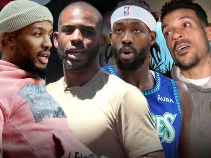 damian chris paul pat bev matt barnes tmz getty