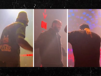 Drake, Lil Wayne and 2 Chainz performing at DJ stevie j's birthday