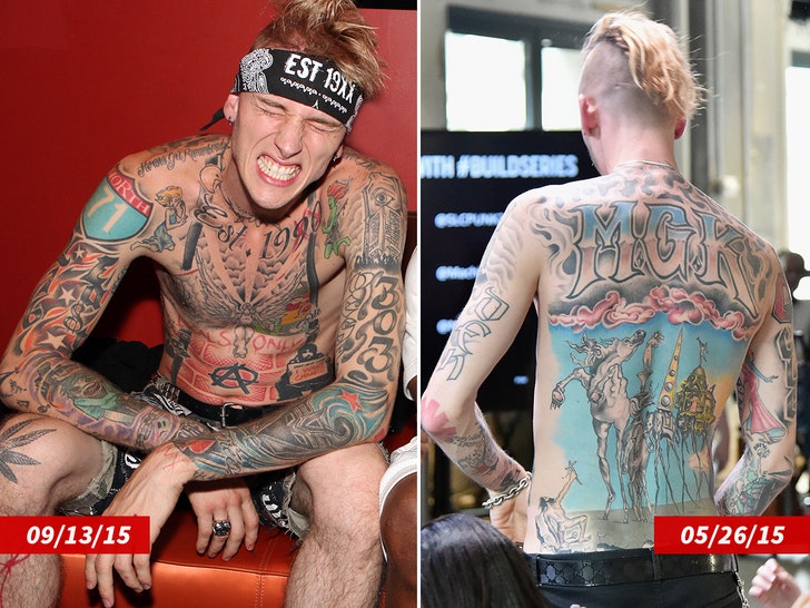 machine gun kelly tattoos