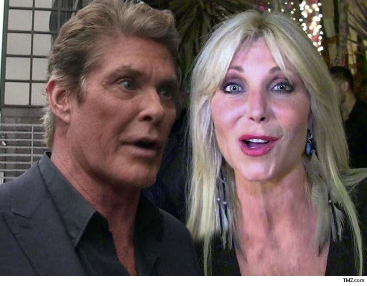 David Hasselhoff Wants to Cut Off Ex-Wife's Spousal Support :: 0918-david-hasselhoff-pamela-hasselhoff-tmz-4