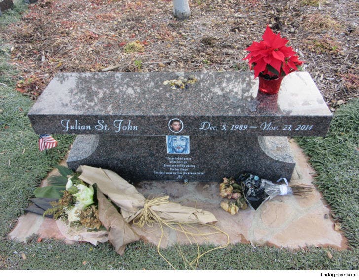 Y R' Star Kristoff St John Will be Buried Next :: 0207-julian-st-john-grave-6